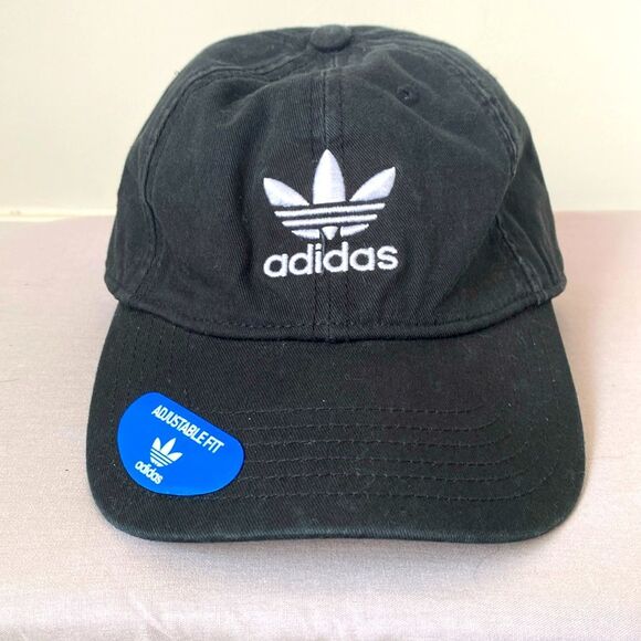 adidas original logo hat in black - New w/ price tag and sticker on the brim NWT - Picture 4 of 12